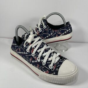 Houston Texans Women’s FOCO Canvas Low Top Sneakers - Size 9